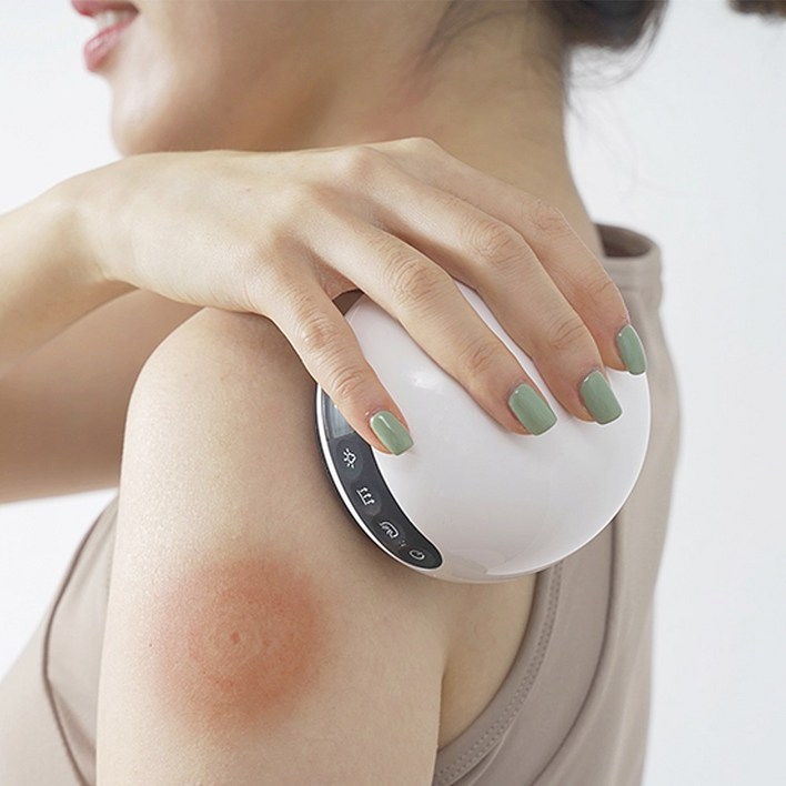 비타그램 흡착형 괄사 마사지기 VGGC100, VGGC100, 복합색상