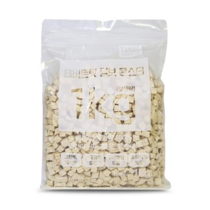 테비토퍼 테비트릿 점보 몬스터 1kg 닭가슴살 동결건조