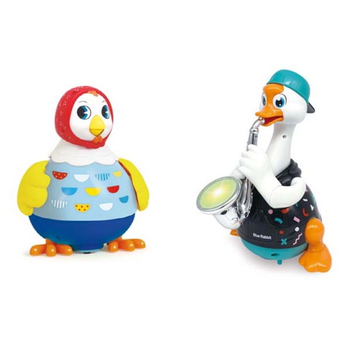 아기와 놀아주는 꼬꼬맘 구스파파 2종세트 블루래빗TOY 아기와 놀아주는 꼬꼬맘 구스파파 2종세트 블루래빗TOY