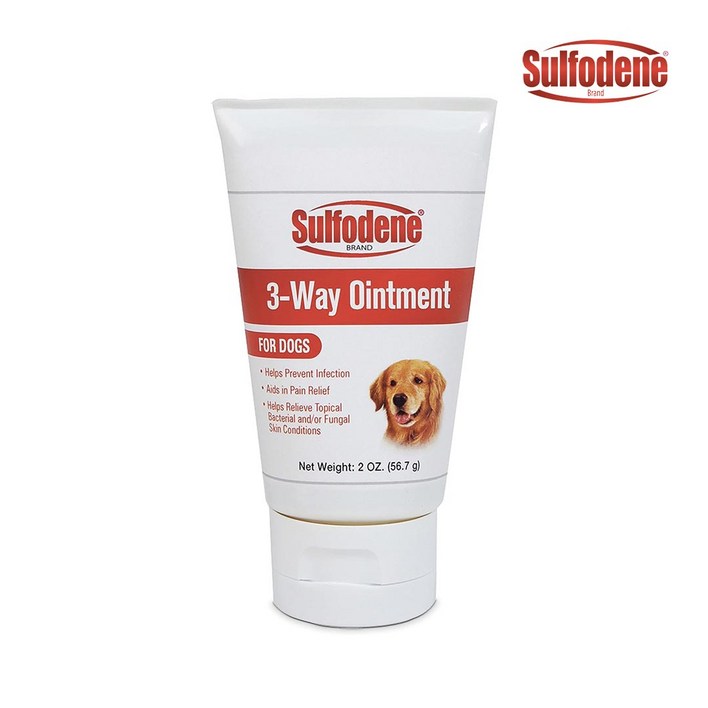 SG솔루션 설포덴 반려견 연고 상처 통증완화 감염방지 (56.7g) Sulfodene Wound Care Ointment