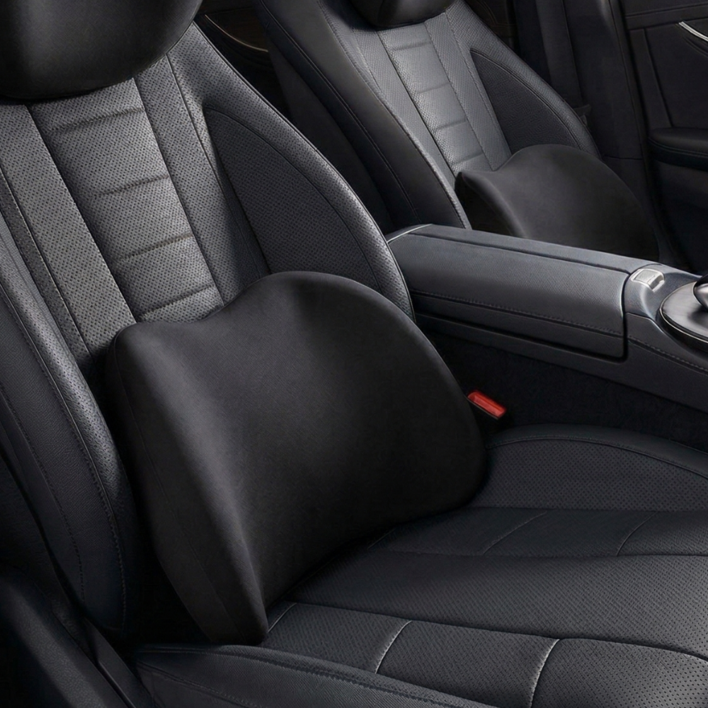 톤앤드 차량용 장거리 운전 메모리폼 인체공학 허리받침대