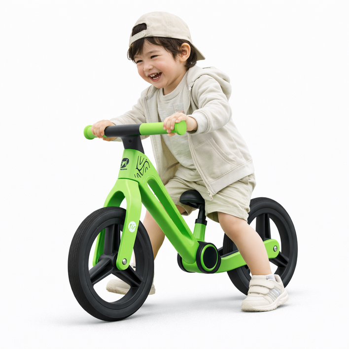아투케 유아 모던 밸런스 자전거, 1개, 88cm, 그린