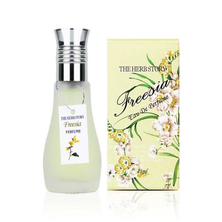 더허브스토리 플로럴향 프리지아 아로마향수 오드퍼퓸 15ml