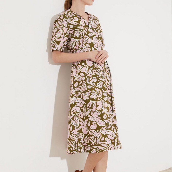 올리비아로렌 플라워 프린트 원피스 VOCOA3M4211