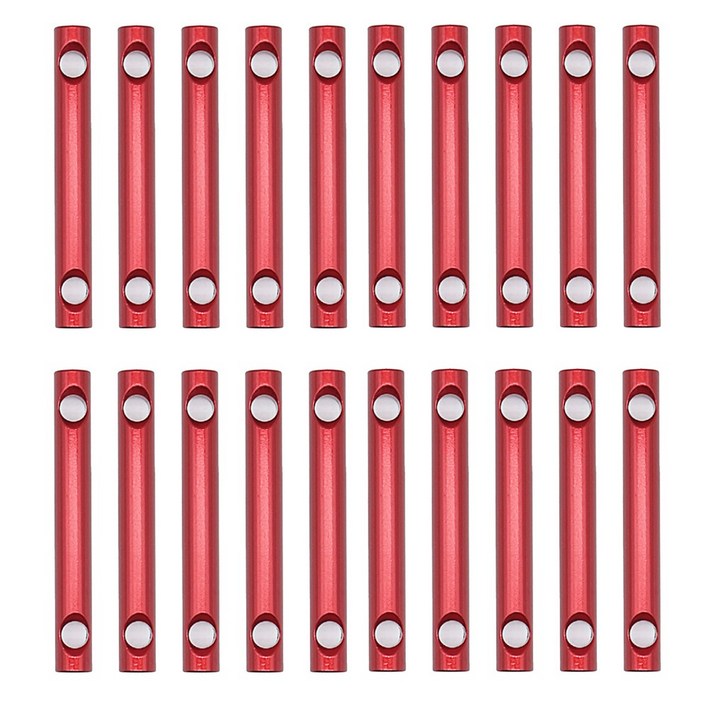 막대 스토퍼 캠핑용 막대 알루미늄, 레드20p