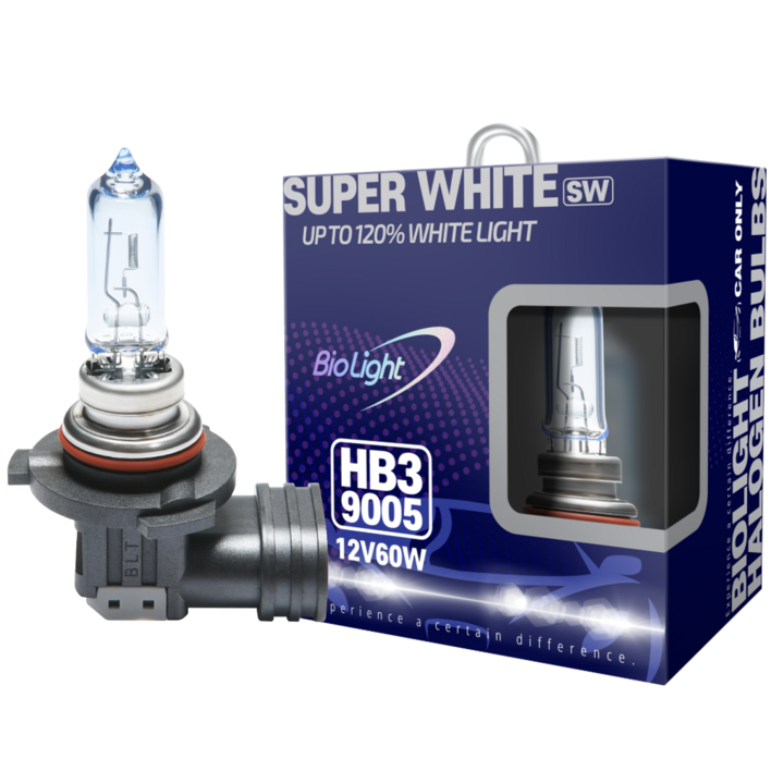 차량용 할로겐 램프 슈퍼 화이트 HB3(9005) (1 Set), 2개입, SUPER WHITE, 9005