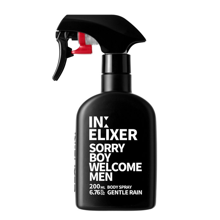이넬릭서 바디스프레이 남자향수 젠틀레인향, 1개, 200ml 이넬릭서 바디스프레이 남자향수 젠틀레인향, 1개, 200ml