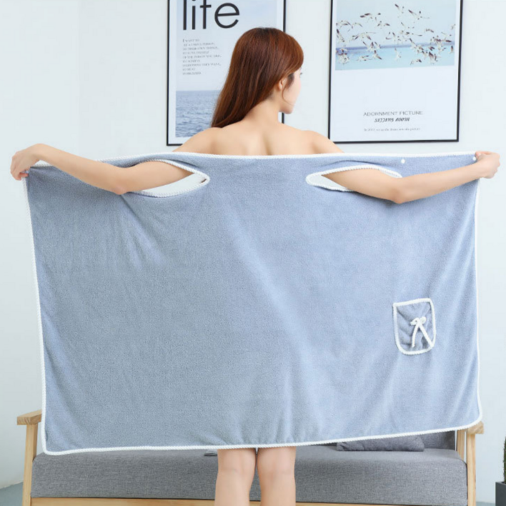 유어오브제 여성 샤워가운 목욕 수면 가정용 유어오브제 여성 샤워가운 목욕 수면 가정용