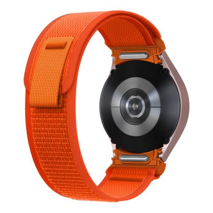 삼성 갤럭시 워치 6 5 프로 4 클래식용 밴드, 갭 없는 나일론 트레일 시계줄, 스트랩, 44mm,