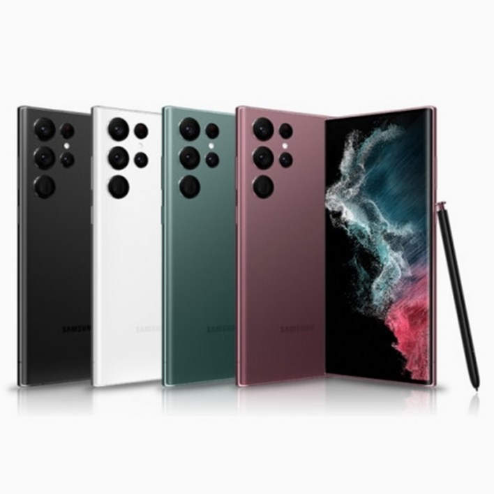 삼성전자 갤럭시 S 22 울트라 256GB SMS908 공기계 중고폰 리퍼폰, 팬텀 화이트, 256GB