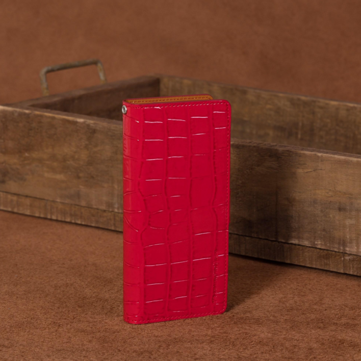 진렌체 벨로스 크로커다일 천연소가죽 갤럭시 A시리즈 지갑 케이스