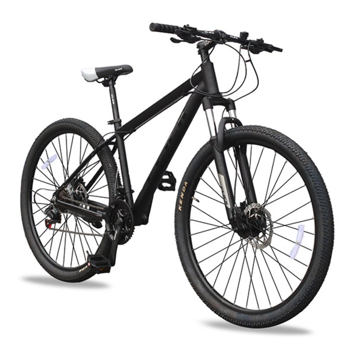 MTB 자전거 알루미늄 시마노 24단 클릭 토브27.5D 2세대 유압식디스크브레이크, 무광블랙미조립, 1개, 180cm