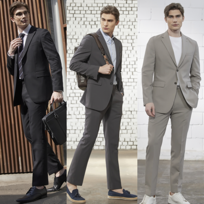 국내매장판 25SS 워모 프리미엄 퍼펙트핏 썸머 수트 2세트 115723