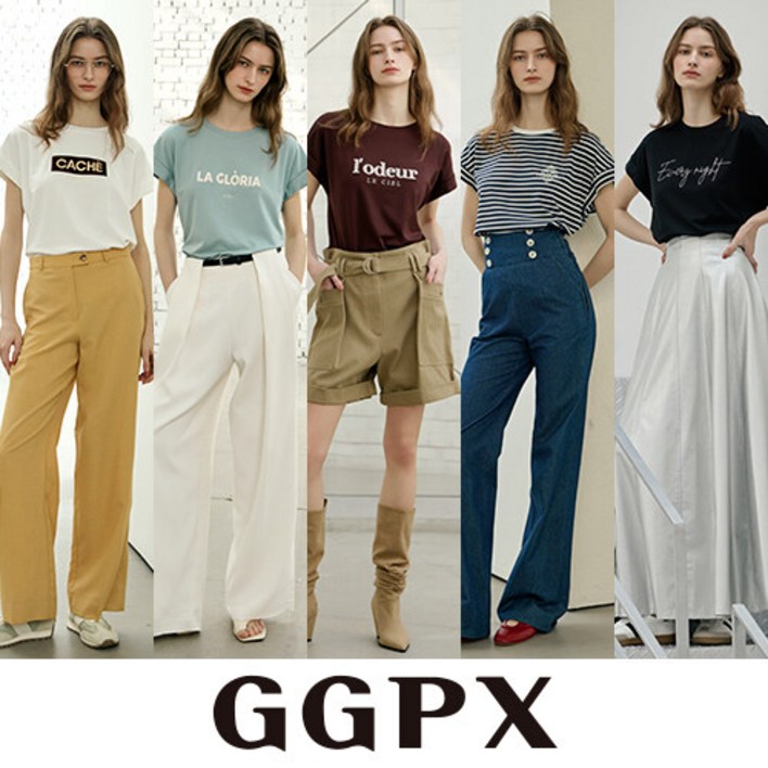 GGPX 드랍숄더 아트웍 티셔츠 5종