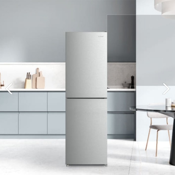 루컴즈전자 2도어 상냉장 하냉동 냉장고 254L 메탈 실버 R254M01S, R254M01S
