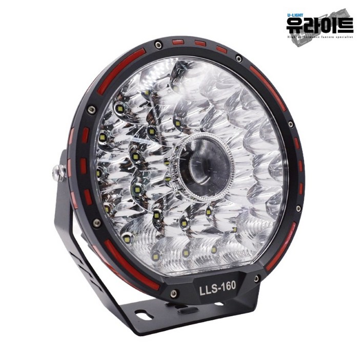 LLS-160 LED 레이저 써치라이트 160W DC 12V 24V 선박용 선박 차량 차량용 써치 집중확산형, 1개