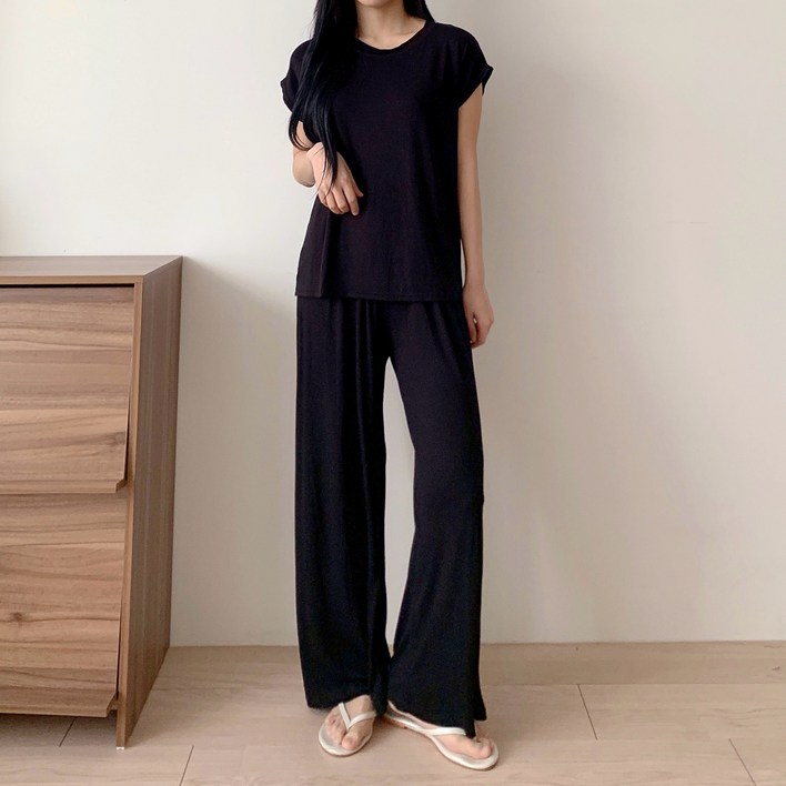 슈가달링 여성 모달 데일리 상하의 세트 SXL