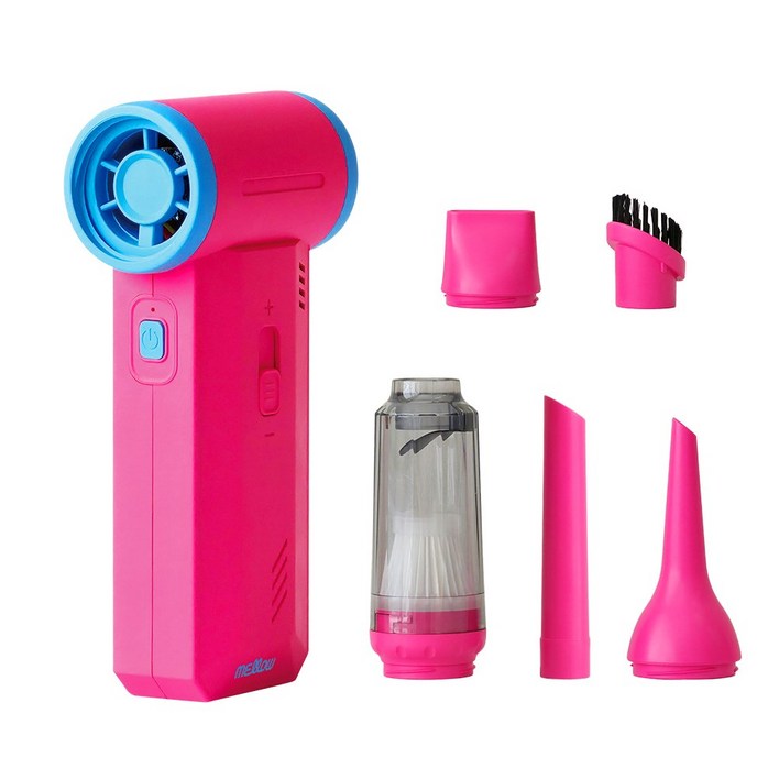 데코아르 멜로우 파워윈드 에어건 프로 130000RPM 핑크, 1세트