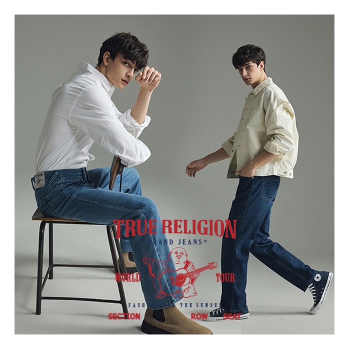 트루릴리전 26SS 남성 액티브 데님 팬츠 2종