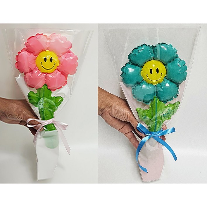 데이지 풍선 꽃다발 세트꽃다발 4p