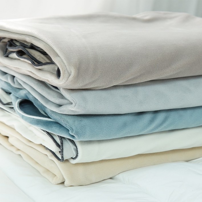 밀리에르 국산 극세사 담요 2장11 M , L 사이즈 대형 밍크 겨울 이불