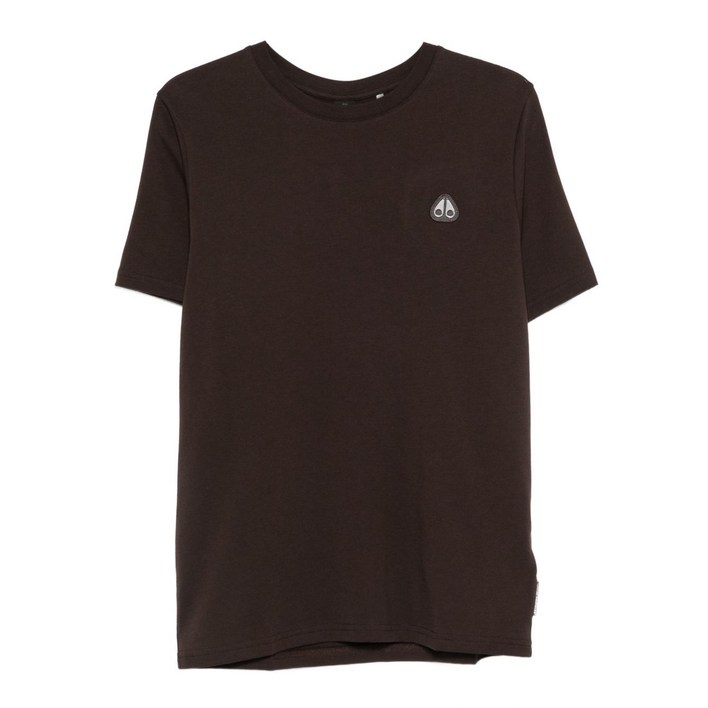 무스너클 로고 패치 티셔츠