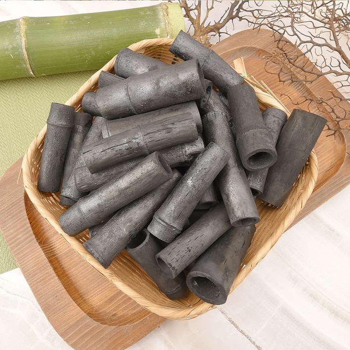 남도드림 천기누설 장흥 수제 대나무 숯 캠핑 1kg, 단품, 1개