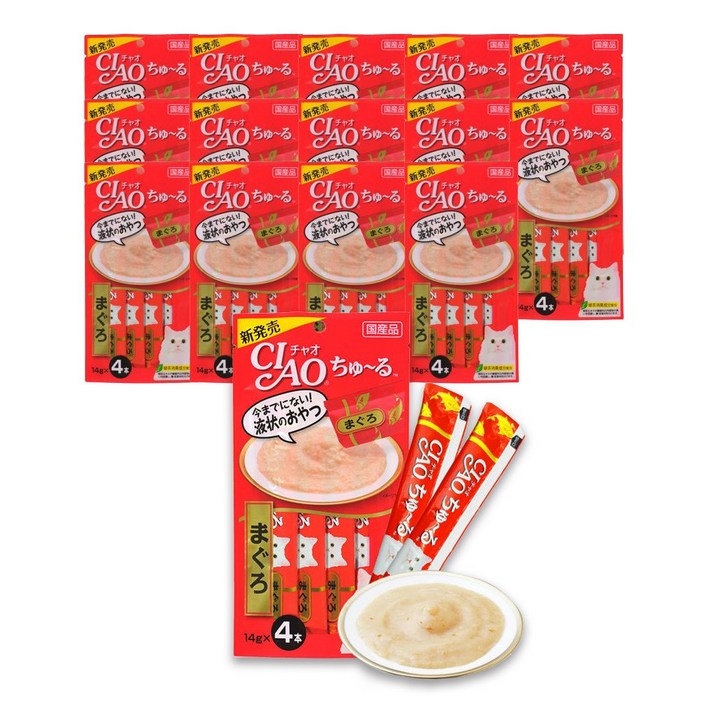 이나바 차오 츄르 고양이 간식