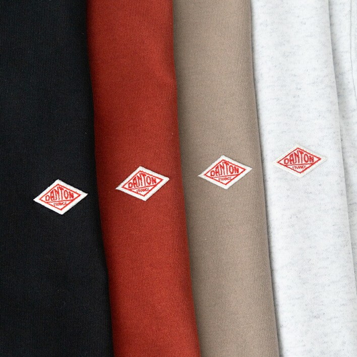 단톤 DANTON 여성 크루넥 긴팔 티셔츠 DTC0269 TCB