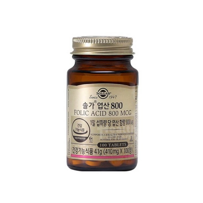 솔가 엽산 800
