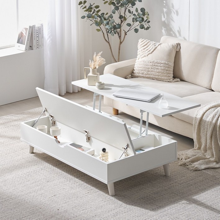 파로마 이즈 리안 1200 와이드 거실 리프트 테이블