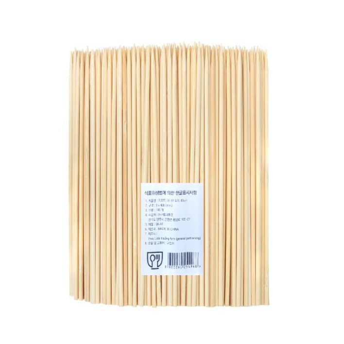 리모드 대나무꼬지 40cm, 100개입, 1개
