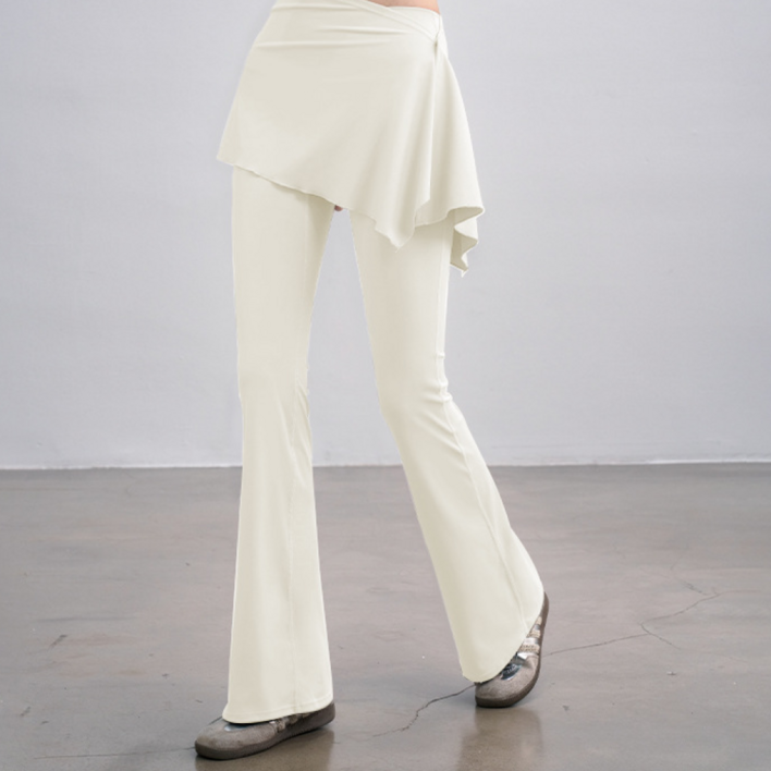 요피 플레어 스커트 팬츠