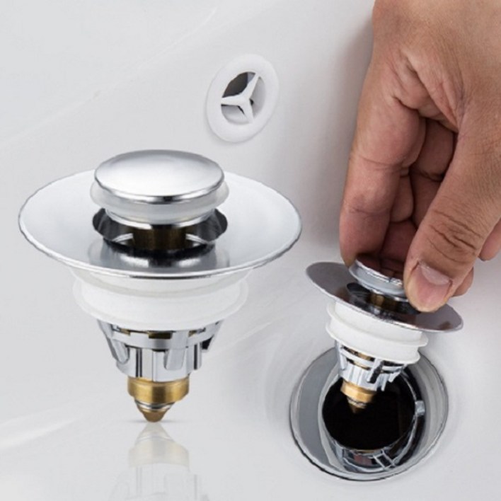 세면대트랩 2P 물마개 팝업 세면대물마개 세면대마개