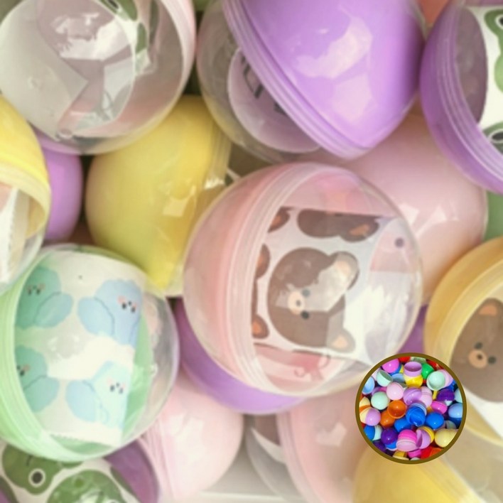 이벤트 추첨 캡슐볼 컬러풀 뽑기공 행사용 추첨기 동호회