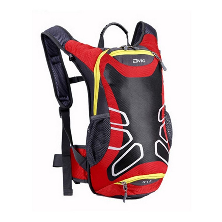 디빅 벨칸 15L 등산 배낭 백팩 자전거 가방, 레드