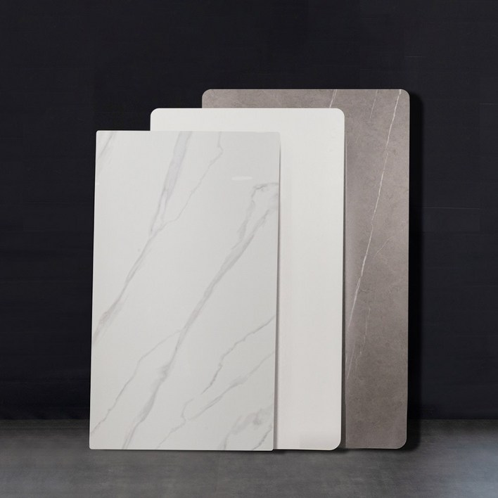 주문제작 포세린 통 세라믹 식탁 테이블 상판교체 사각대형