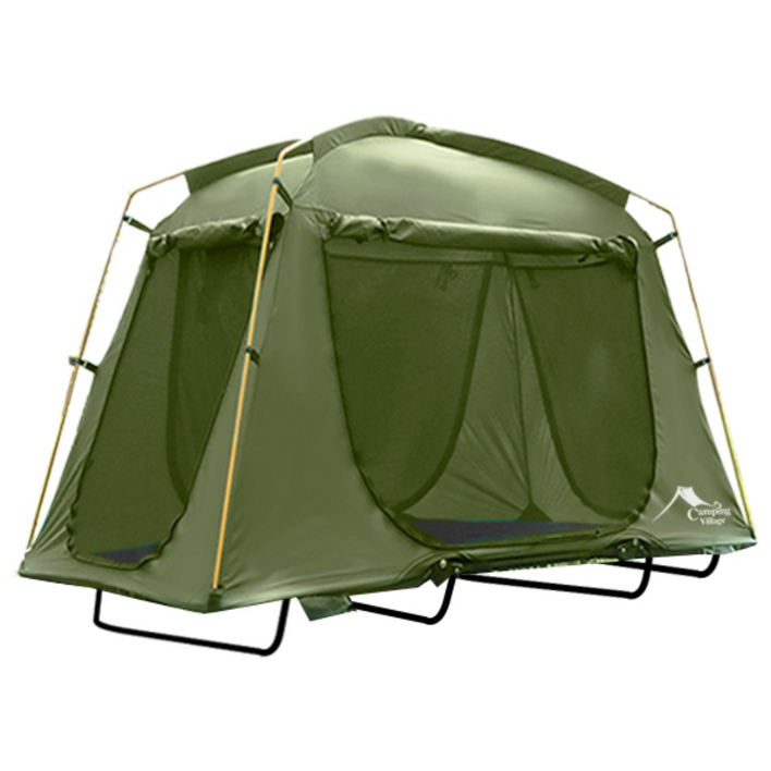 2025코트텐트1인용 리뉴얼 야전침대텐트 원터치텐트 캠핑 낚시 쏠캠 솔로캠핑 플라이