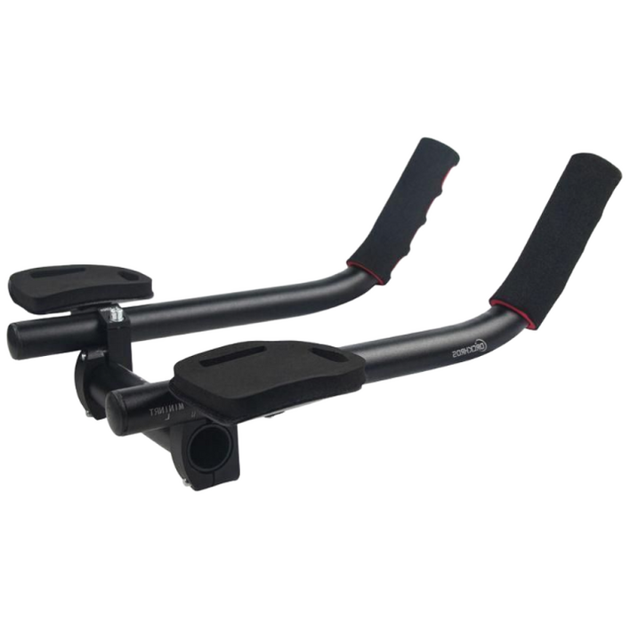 글로리존 길이조절 고급형 자전거 TT바 패드 손잡이 핸들바, 블랙, 1개