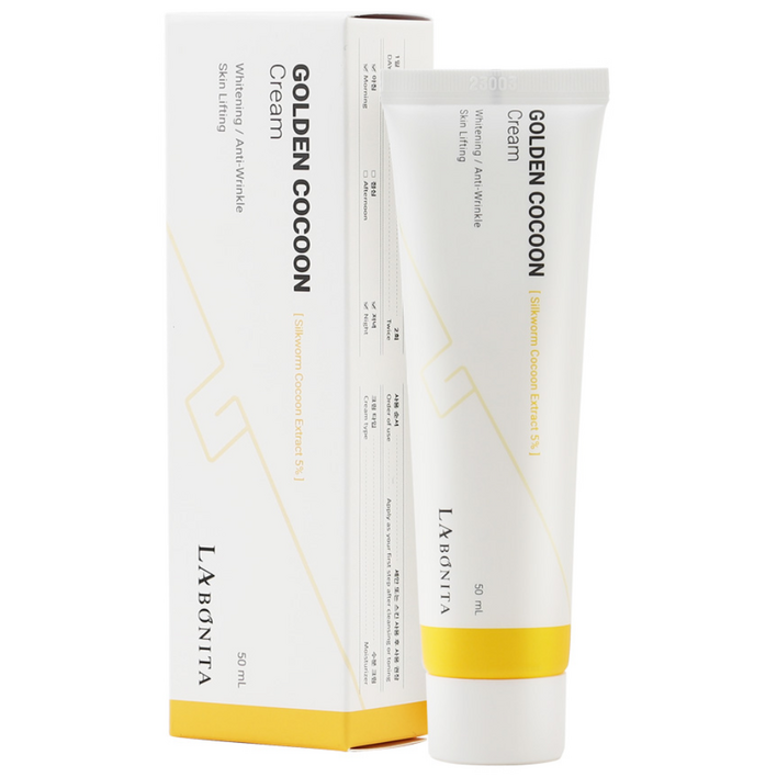 라보니따 골든코쿤 크림 50ml  단백질 폭탄 크림 황금누에 쫀득크림 누에고치 세리신 크림, 1개, 50ml