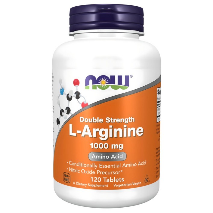 나우푸드 더블 스트랭스 L아르기닌 1000mg 타블렛