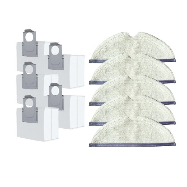 퓨어퍼스트 로보락 Q8 MAX PLUS 물걸레 더스트백 호환 음파진동 전용, 1개