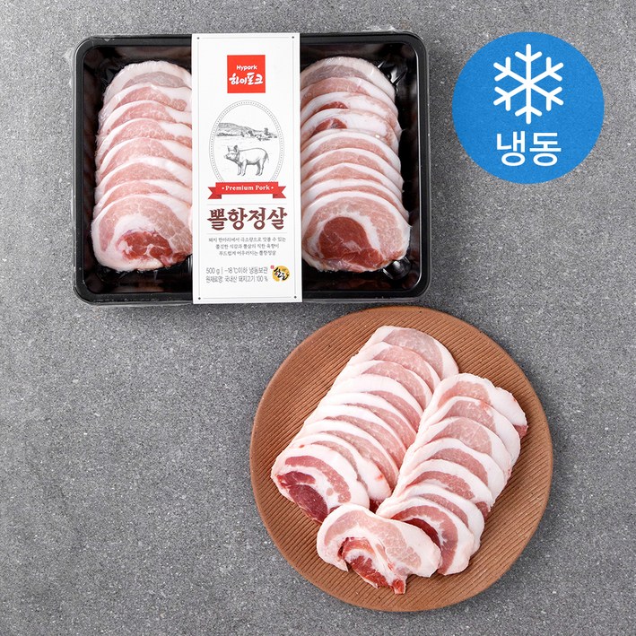하이포크 한돈 뽈항정 냉동, 500g, 1팩