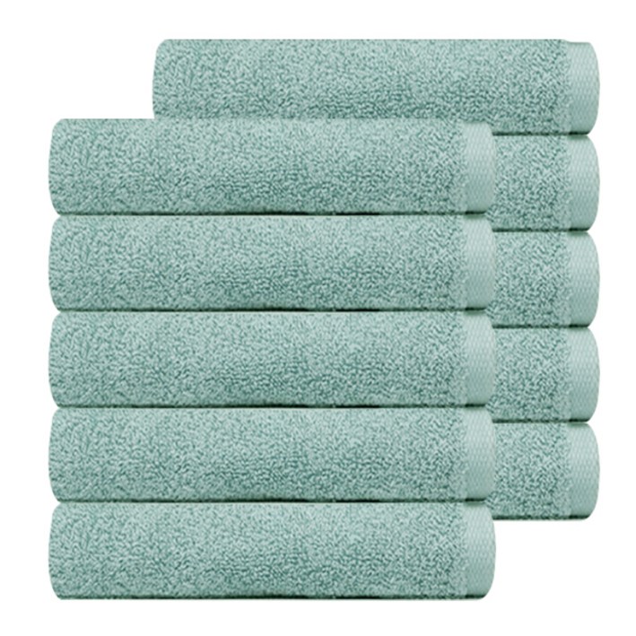 송월타월 호텔수건 앙팡 130g 30수 면사, 민트, 10개