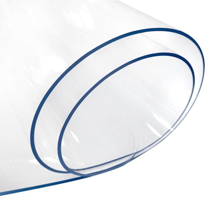 커버팩토리 책상 식탁 테이블 유리 대용 매트, 투명