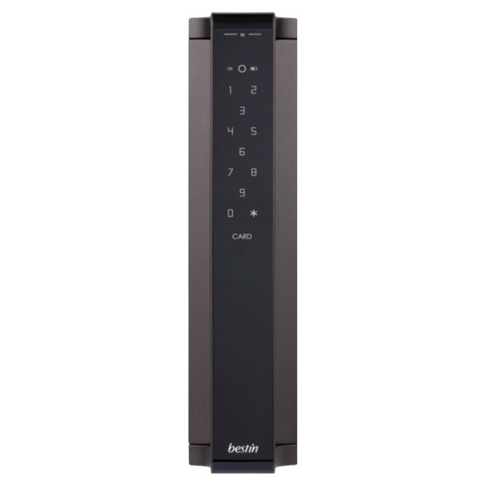 BESTIN 지문인식 디지털 도어락 번호키 + 카드키 세트 IDL-400M