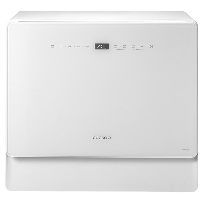 쿠쿠 4중 입체 세척 더슬림 식기세척기 6인용, 그레이스 화이트, CDW-D0620TWE, 단순배송상품