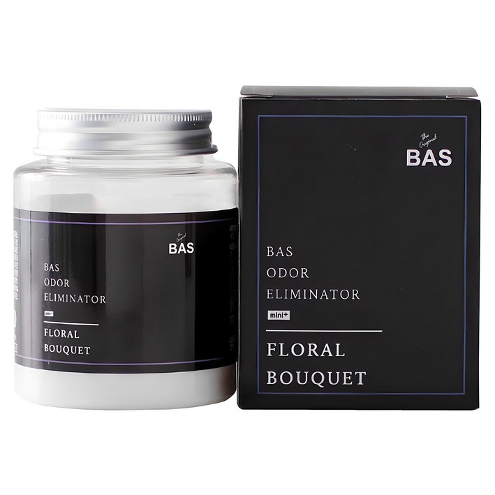 BAS 미니 플러스 차량용탈취제 플로랄부케, 160g, 1개 BAS 미니 플러스 차량용탈취제 플로랄부케, 160g, 1개