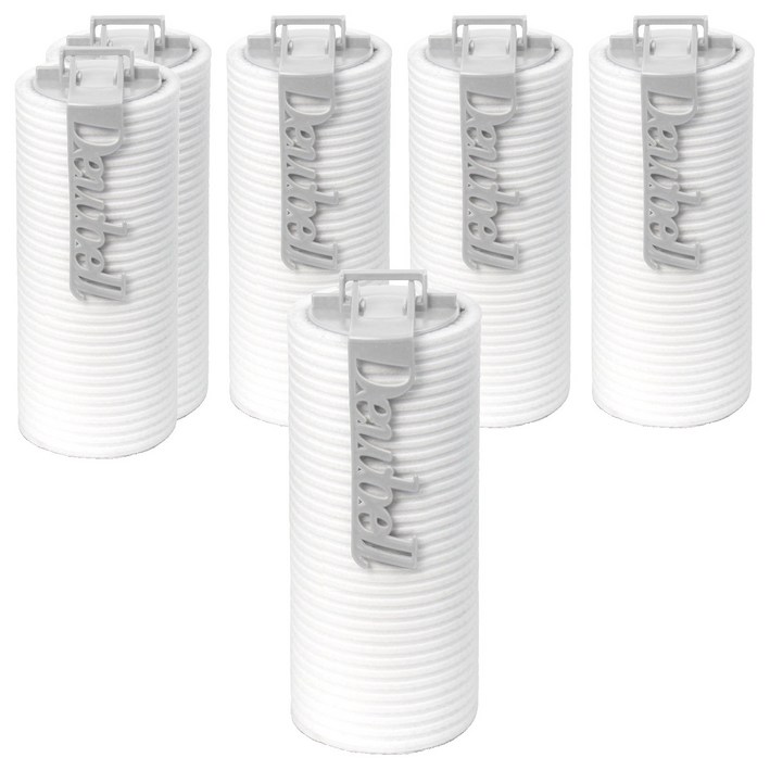 듀벨 F22 세탁기용 고급리필 필터, 6개