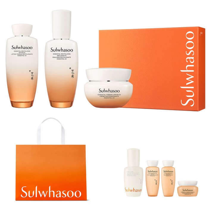 설화수 new 탄력 3종 + 쇼핑백